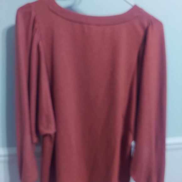 Banana Republic Factory Women's Burnt Orange Sweater - Picture 2 of 4